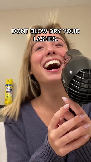 Lash Damage Warning: Avoid Blow Drying Your Lashes!