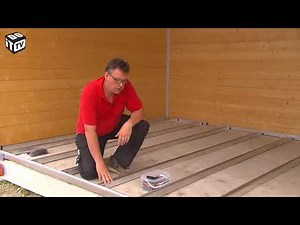 Installation d’une terrasse avec la lame composite Caractère Deceuninck
