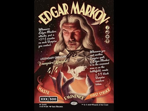 MTG Commander/EDH Deck Tech 2025 - Edgar Markov (Georgelamoree request)