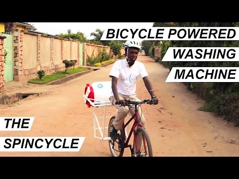The SpinCycle - A Bicycle Powered Washing Machine That Is Making Waves In Central Africa