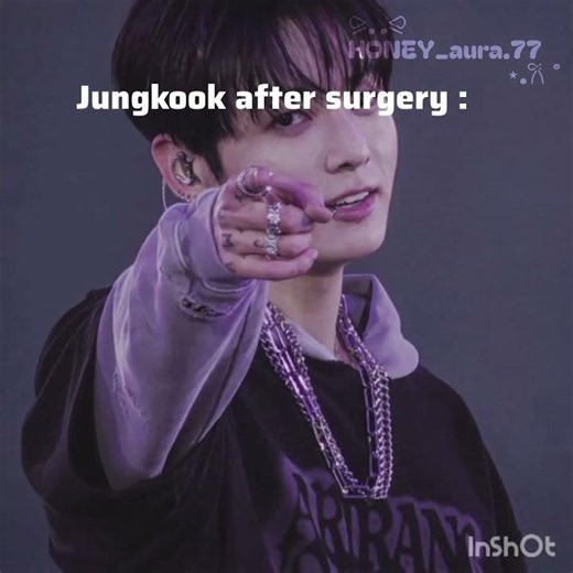 Jungkook before surgery 😭