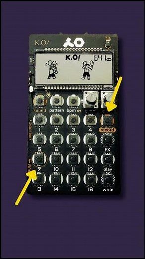 PO-33 LOFI drum kit 🥁 (incl. sliceable audio samples)