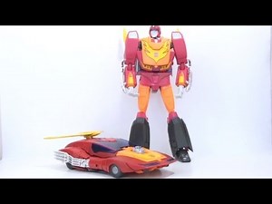 Video Review of the Transformers Masterpiece Rodimus Prime (Hasbro version)