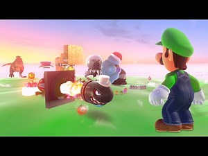 What If All Enemies Teamed Up on Luigi in Super Mario Odyssey?