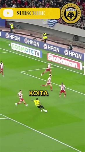 Το γκολ του Κοιτά που έγραψε ιστορία 🟡💣🦅 #aek #aekfc #koita #shorts