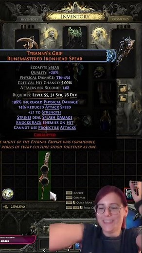 2 sockets on my weapon after SO many fails 😭 | Path of Exile 2