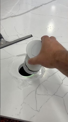 Flush-Mounted Pop-Up Outlet in a 135” Island 🔥