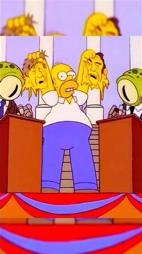 Homer is captured by aliens #simpsons #thesimpsons #cartoon