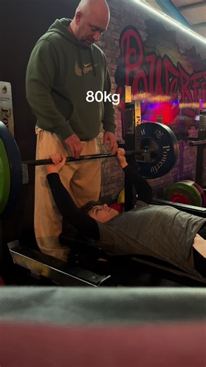 Reaching 80kg in Bench Press Progress
