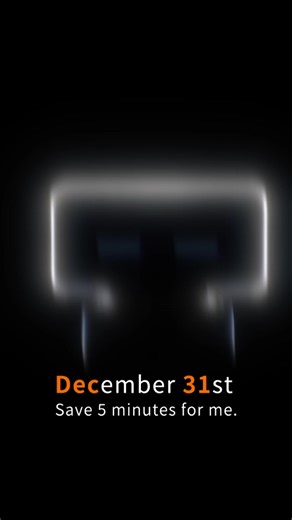 Today, no matter what your plans are, please save just 5 minutes for me. Tonight at 23:55, wake me up. Ignition. Destination: 2026. See you there. Please update the LOOl app to the latest version for the best experience. #looirobot #happynewyear #2026 #countdown