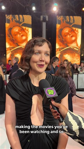 Maggie Gyllenhaal Discusses The Bride Premiere in London