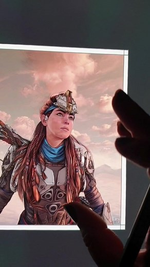 Drawing Aloy complete #aloy #horizonforbiddenwest #horizon #playstation #PS5 #aloyfanart #horizonforbiddenwestfanart #aloyhorizon #aloydrawing #horizonzerodawn #fanart #art #artist