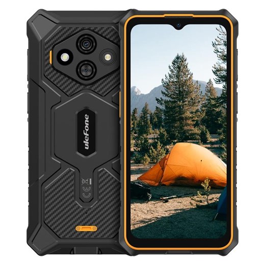 [$155.00] [HK Warehouse] Ulefone RugKing 3 Pro, 8GB+128GB, IP68/IP69K Rugged Phone, 6.56 inch Android 15 Unisoc T7250 Octa Core, Network: 4G, NFC, OTG (Orange)
