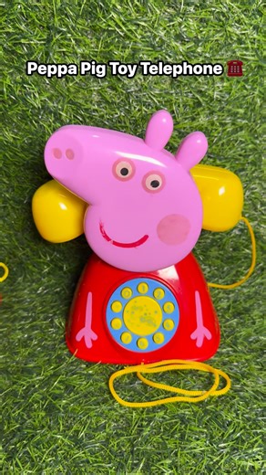 Peppa Pig Toy Telephone ☎️ | Little Monies - Preloved Toys from UK