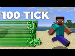 Minecraft At 100 Tick Speed Is Insane