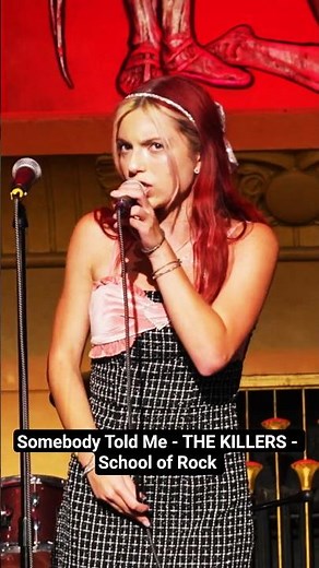 Somebody Told Me - THE KILLERS - School of Rock #schoolofrock