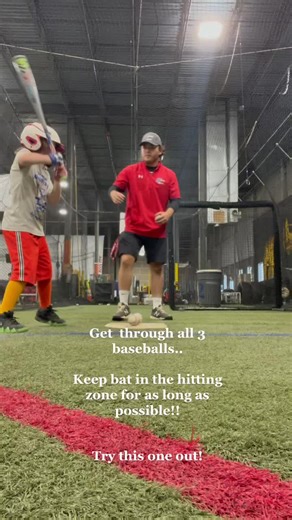 8u Baseball Drills: Keep Bat in the Hitting Zone!