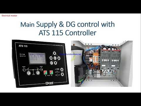Transformer & Generator control with ATS 115 controller