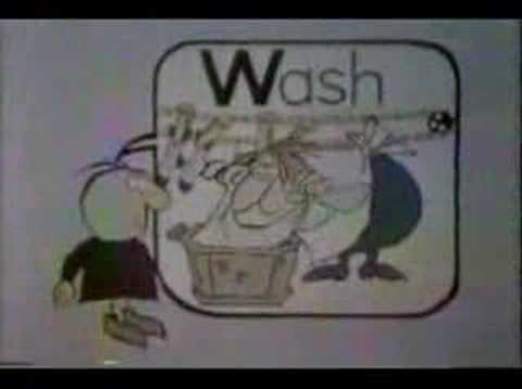 Sesame Street - W for wash