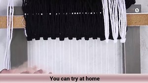 3 Basic Weaving Patterns in hand made loom . You can made this loom and try to done this project. | Yarn To Fashion