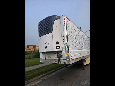 2018 Utility 53ft Reefer Trailer - 9,600 Hours, Carrier X4 7300 Unit, Air Ride, Swing Doors