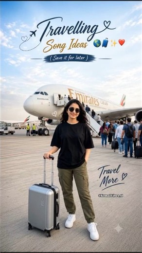 ✈️ Travelling Song Ideas 🌍 | Best Travel Songs for Reels & Shorts ❤️ #Shorts #komalvibes_11