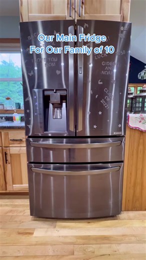 Our Family of 10 Main Fridge Tour