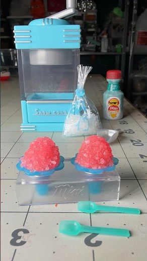 Mini Fake Snow Cone Machine 🍧