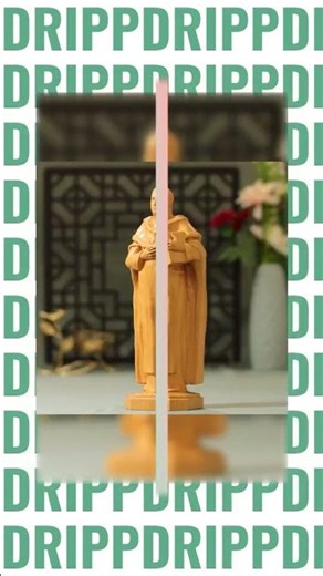 Saint Thomas Aquinas Wooden Statue – Hand-Carved Catholic Art – Home Altar Decor – Christian Gift...