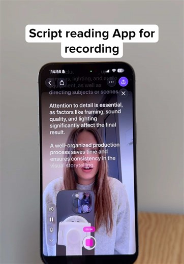 Script reading app for recording. Discover how to effortlessly create seamless talking head videos using Detail's script reading feature. Generate, edit, and record with ease and precision.#detailvideo #teleprompter #script #setup #iphone