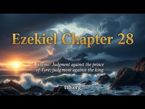 Ezekiel Chapter 28 (Bible Study)