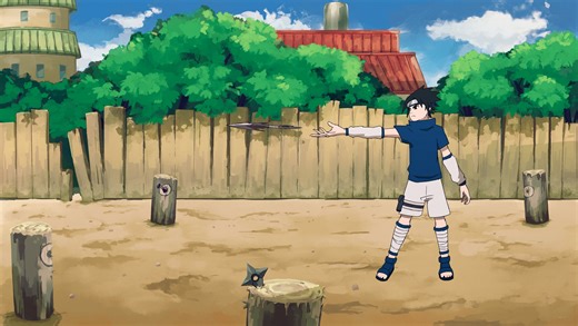 Sasuke's Kunai Practice- 2D Animation (2026)