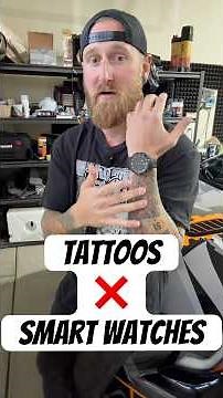 Tattoos ❌ Smart Watches #tattoos #smartwatch #tattooed #tattoo