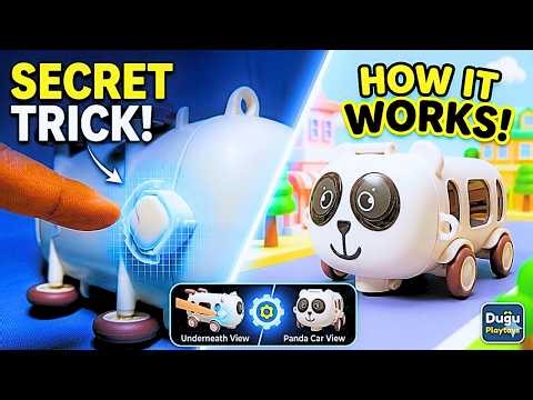 The Funniest Toy Ever? 🐼 Magic Panda Bus Playtime! || Featuring Magic Panda Bus!