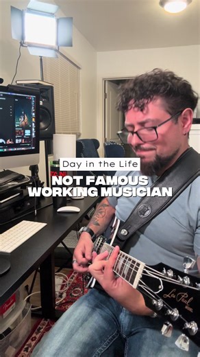 Day in the life. Practiced. Learned a few new songs. Taught some great lessons. Edited a video. Nothing flashy. Just stacking small wins and staying consistent. This is what progress actually looks like 💪🎸 If you’re trying to level up this year, you don’t need more motivation — you need a plan and reps. Let’s get after it. #GuitarTok #MusicianLife #PracticeRoutine #GuitarTeacher #CreativeProcess
