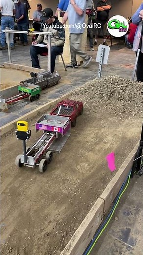 2WD Box stock RC trucks pulling at the World Championships