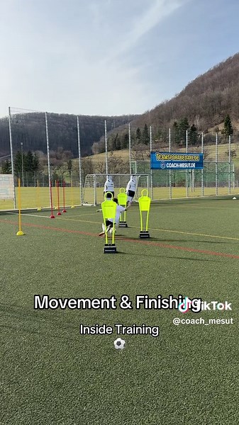 Inside Football Training: Movement & Finishing Drills