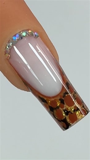 💕Uñas Con Técnica De Reversa En Dual System💅 #tecnicadereversa #uñasdualsystem @panda.byjanbeauty | Jakelin BeautyNails