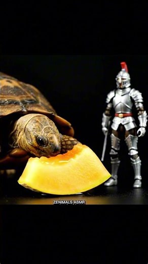 Cute turtle ASMR 🐾 | Relaxing & Satisfying Sounds #Shorts