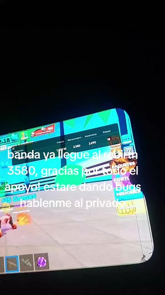 Alcanza el nivel 3580 en Muscle Legends