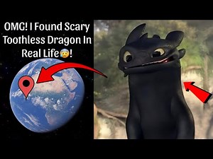I Found Dancing Toothless Dragon In Real Life On Google Earth And Google Maps 😱!