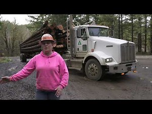 Meet Log Truck Driver Leesha Carson