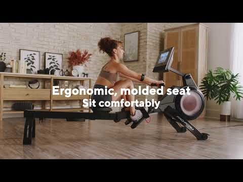 ProForm Carbon Pro10 Rower with 10" Touchscreen for Interactive, At-Home Workouts