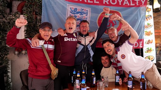 Moment Utilita Arena goes wild as Rogers takes Villa three goals in front