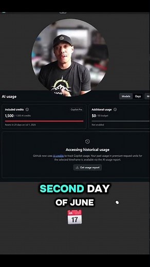 GitHub CoPilot limit reached in less than 2 days! 🥴