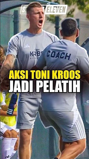 Rare Moment! Toni Kroos Becomes a Coach at His Own Academy | Toni Kroos Academy