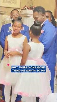 Groom surprises stepchildren with adoption request at wedding