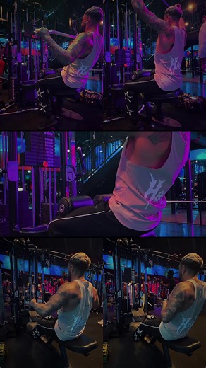 Lil back n biceps day 🦍💪🏼 #gym #gymtok #back #bicep #fyp