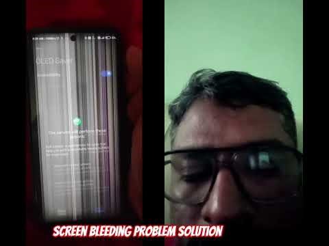 screen bleeding solution