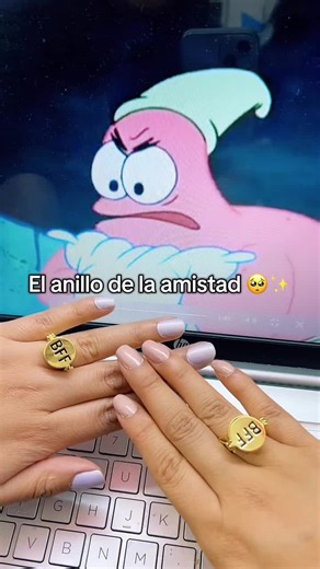 El anillo de la amistad de Bob Esponja para San Valentín